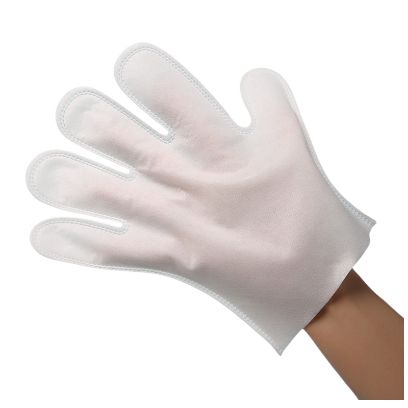 Wet And Dry Use,Viscose And Polyester Spunlace Disposable Nonwoven Glove